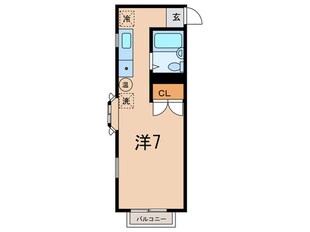 ジュネス三軒茶屋の物件間取画像